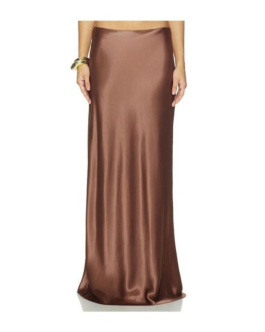 SRG Brown Quinn Maxi Skirt