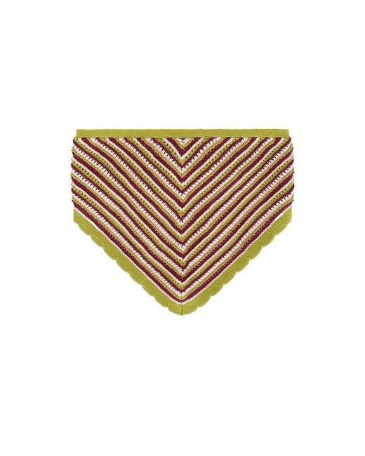 De Rococo Natural Crochet Bandana