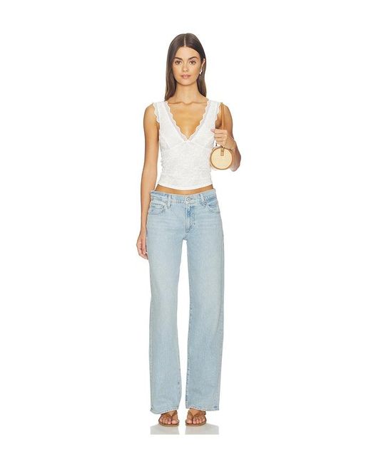 Free People White X Intimately Loved You First Lace