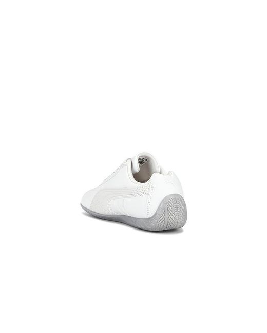 PUMA White Speedcat Anodized Sneaker