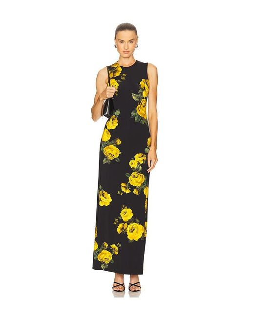 Alice + Olivia White Delora Maxi Dress