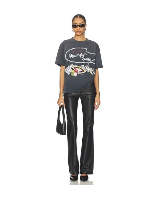 Remington Stone Black Casino Tee for men
