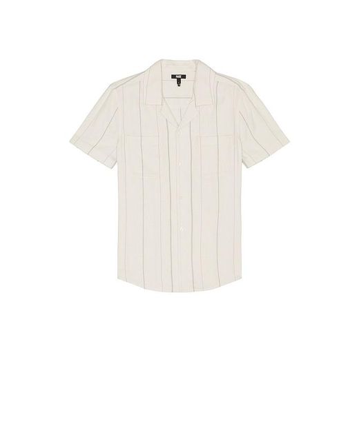 PAIGE White Jacobson Shirt for men