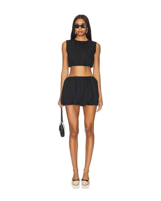 SNDY'S Black X Revolve Bubble Top