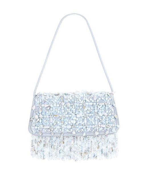 Cult Gaia White Idalia Shoulder Bag