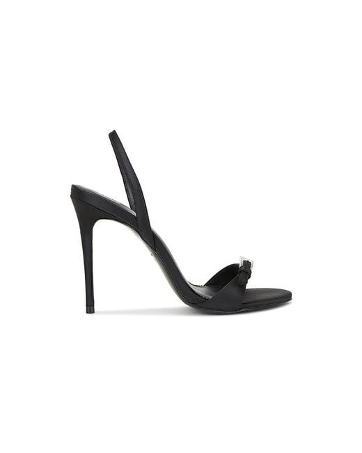 Black Suede Studio Black Romi 100 Sandal