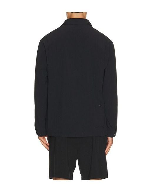 Manors Golf Blue Recycled Greenskeeper Jacket for men