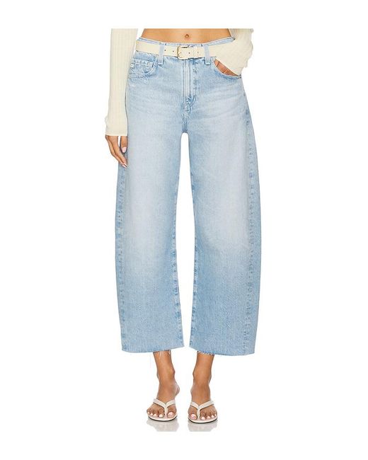 AG Jeans Blue Hattie Crop