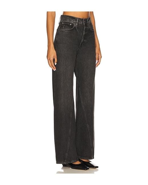 Pierna Ancha Brie En Color Negro Talla (También En 24, 25, 26, 27, 29, 30) Anine Bing de color Black
