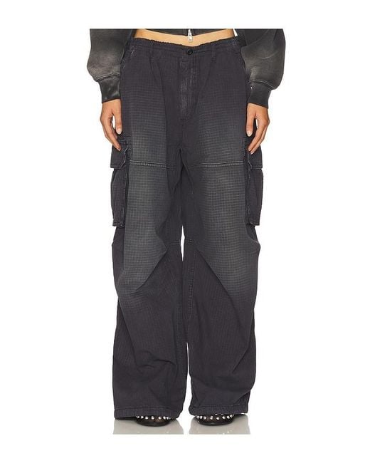 Alexander Wang Turned Down カーゴパンツ Black