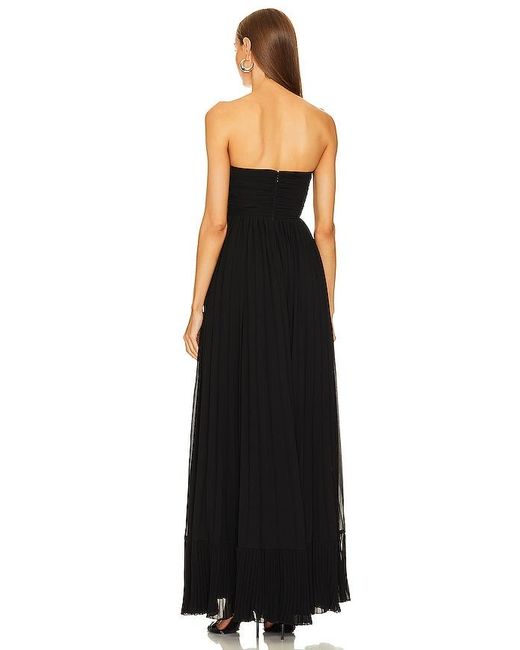 Michael Costello Black X Revolve Azura Maxi Dress