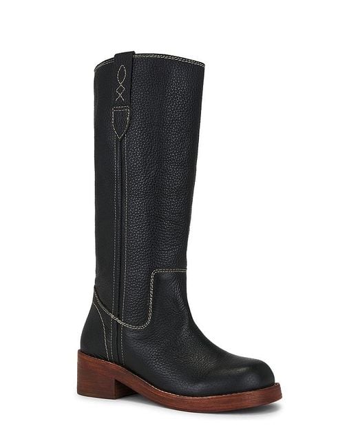 Free People Black Blaze Pull On Boot