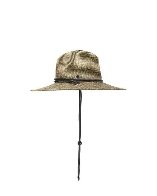 HEMLOCK HAT CO. Natural Seaside Packable Fedora for men