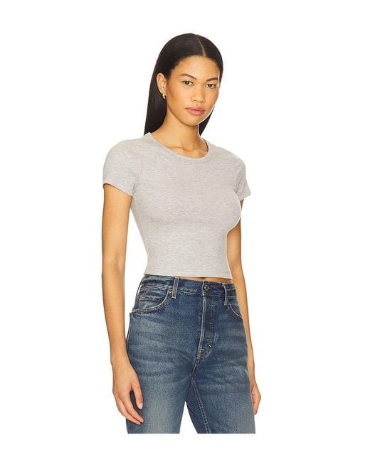 GRLFRND Blue Baby Tee