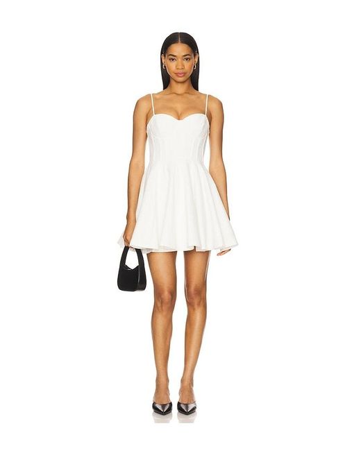Astr White Fenna Dress
