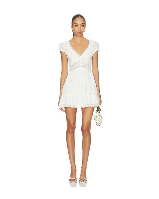 ROBE EDENA en White LoveShackFancy