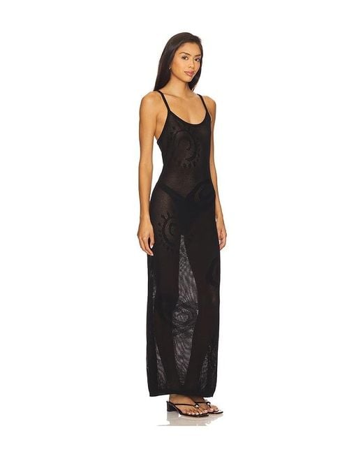 Seven Wonders Black Milenia Midi Dress