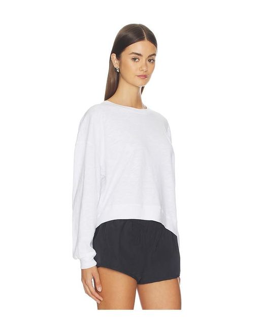 American Vintage White Cropped Sweater