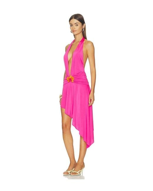 Nbd Pink Champa Mini Dress
