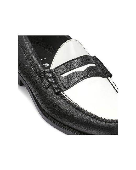 G.H.BASS Black X Reigning Champ Larson Weejuns Loafer for men