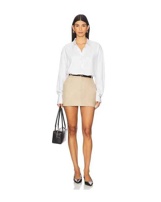 ADELIA White Arc Shirt