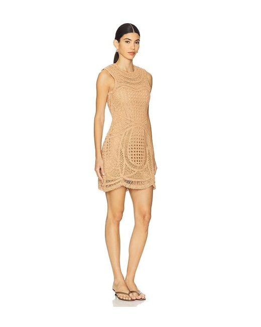 Jonathan Simkhai Natural Coen Mini Dress