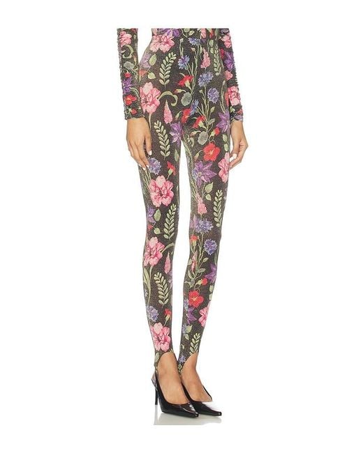Fleur du Mal Multicolor Wildfleur Stirrup Legging