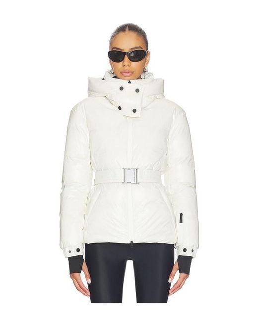 Perfect Moment White Candice Ski Parka