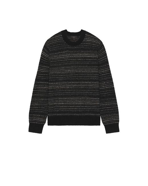 Camiseta De Manga Larga En Color Negro Talla (También En S, Xl/1X) Vince de hombre de color Black