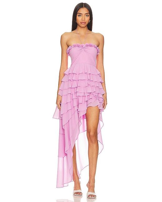 MAJORELLE Pink Brittan Gown