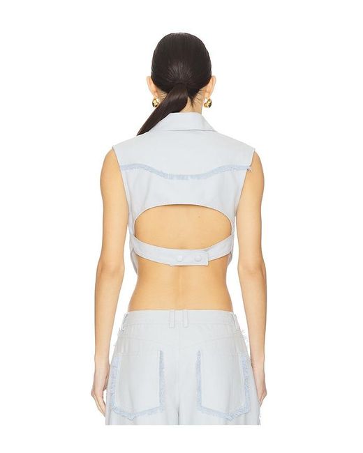 Rangel White Antonella Top