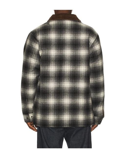 Filson Black Spokane Insulated Cruiser Jacket for men