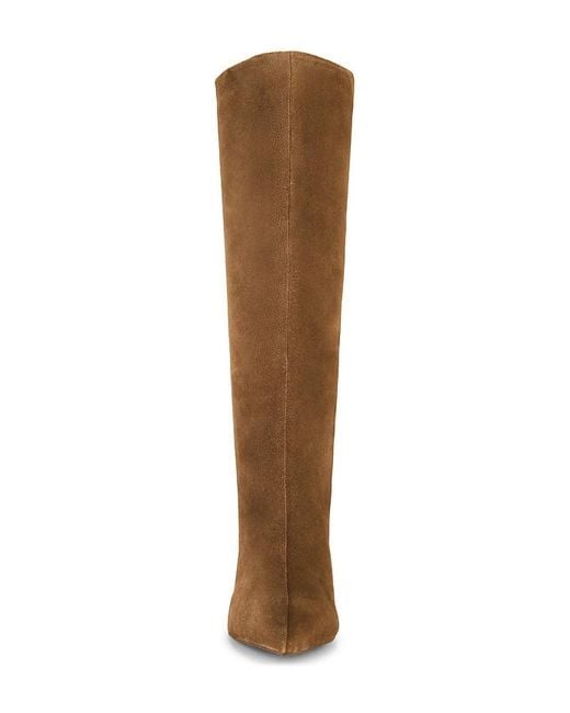 Free People Kiki Kitten Heel Boot in Brown | Lyst UK