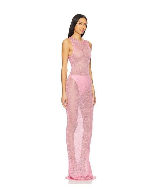 superdown Pink Alix Maxi Dress