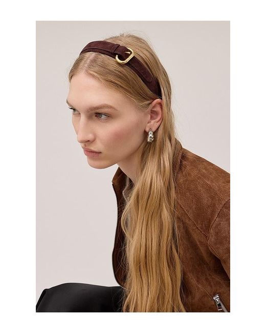 Lelet Black Emi Suede Headband