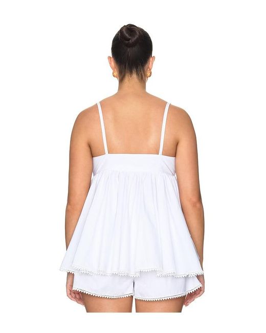 L'academie White Lillie Top