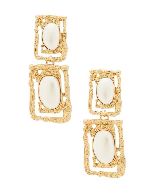 petit moments Metallic Ocean Relic Earrings
