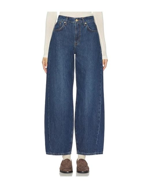 7 For All Mankind Blue Twisted Bonnie Horseshoe Jeans
