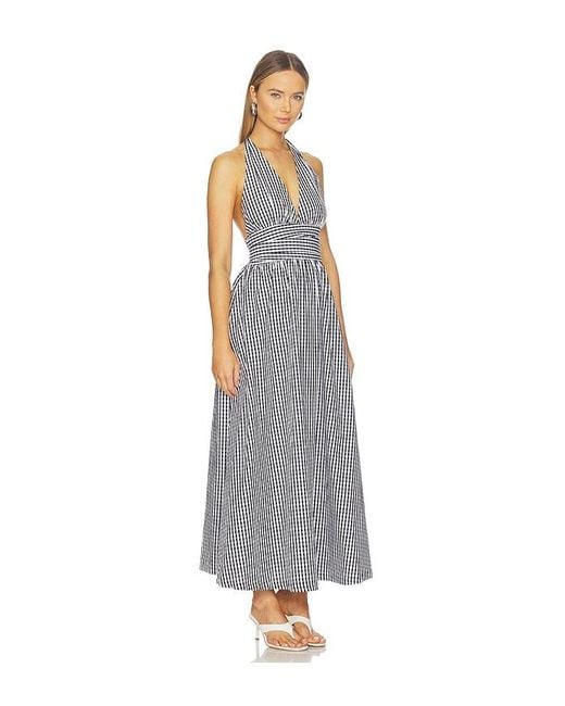 Faithfull The Brand White Lido Maxi Dress