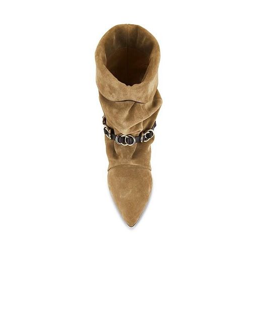 Isabel Marant Natural Edrik Rings Boots