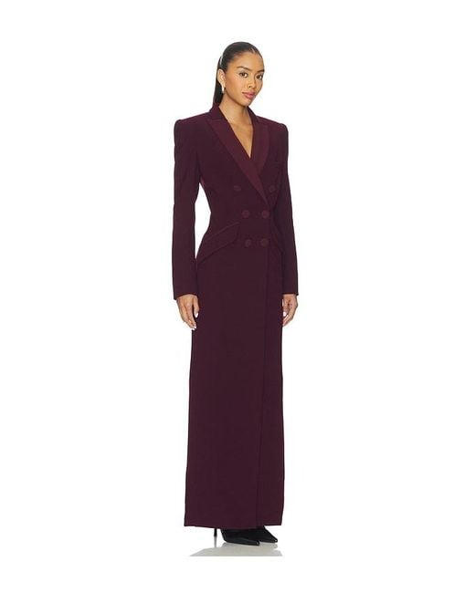 Sans Faff Purple Amberly Evening Blazer Dress