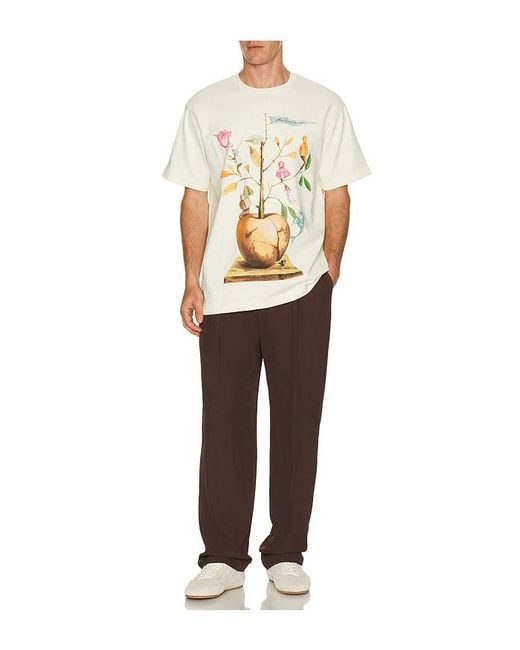 Pas Une Marque Natural Apple Lenin Tee for men