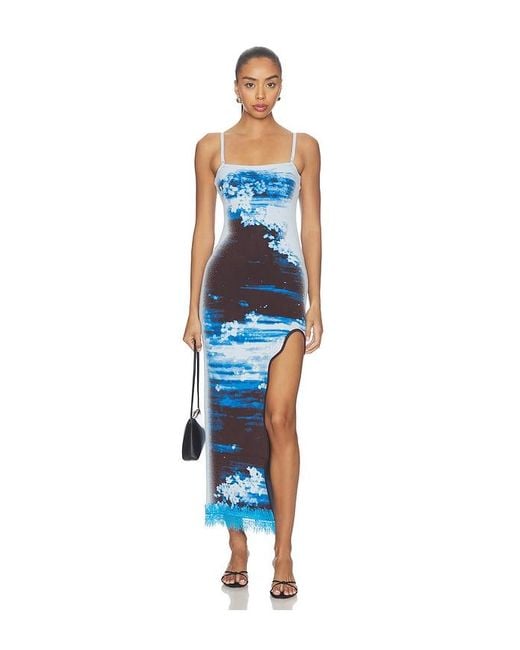 Ph5 Blue Iris Maxi Tank Dress