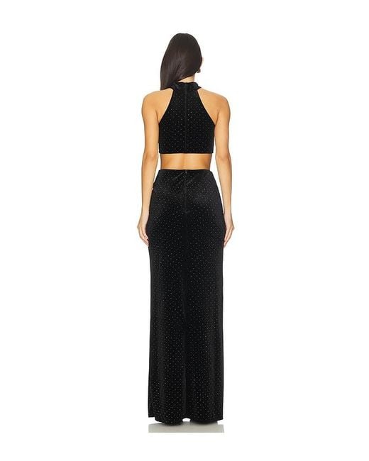 Mariandree Gaitan Black Corina Dress