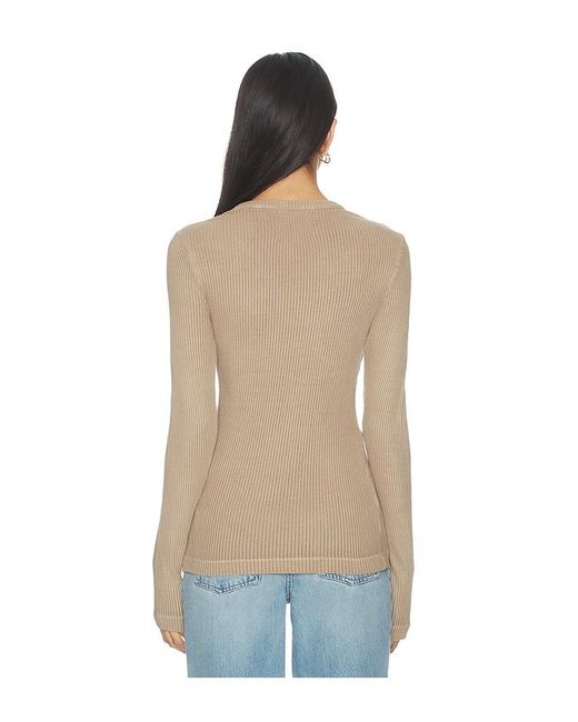 Citizens of Humanity Blue Bina Crewneck Top