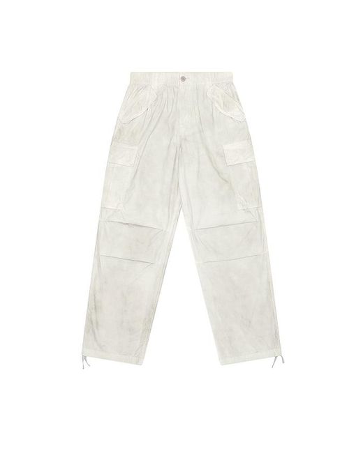 Thisisneverthat White Cargo Pant for men