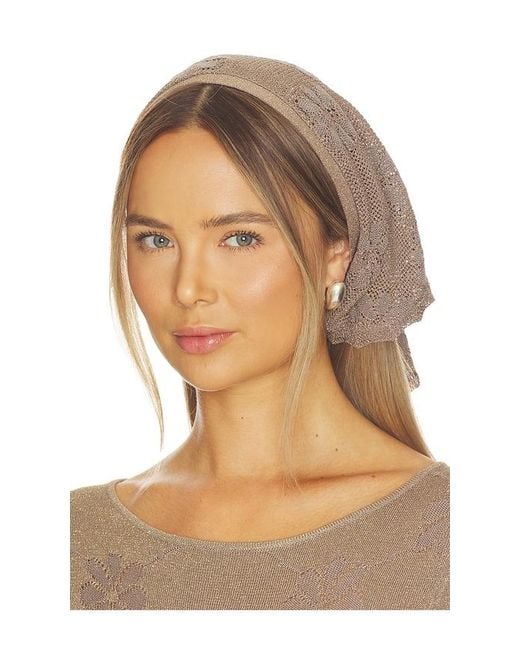 Asta Resort Natural X Revolve Pointelle Bandanna