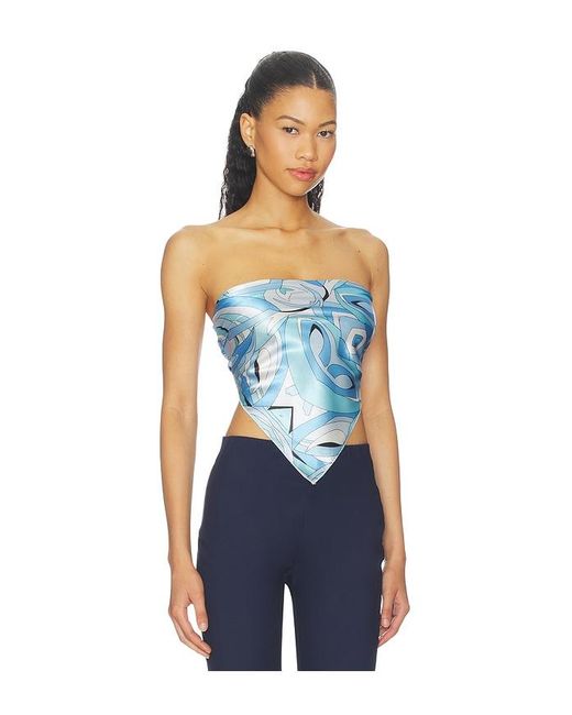 superdown Klara トップ ブルー | Lyst