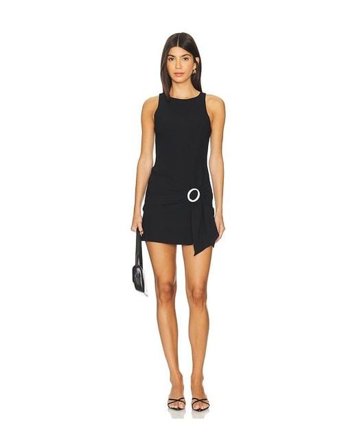 Amanda Uprichard Black Lanai Dress