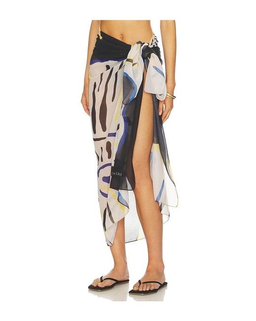 Cala De La Cruz Black Luana Sarong